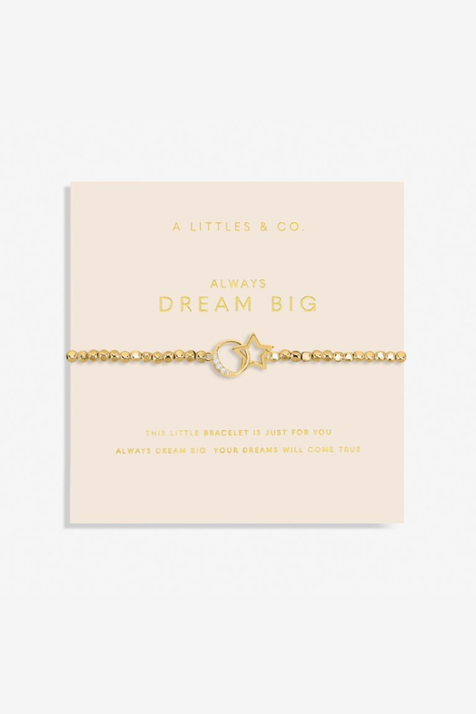 Forever Yours &quot;Always Dream Big&quot; Bracelet - Gold