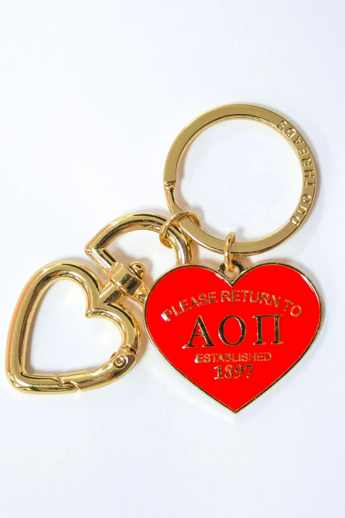 Please Return Sorority Key Ring