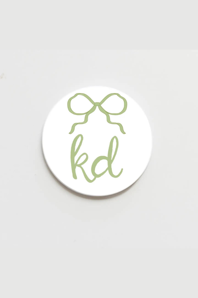 Kappa Delta Greek Bow Button - 2.25 Inch