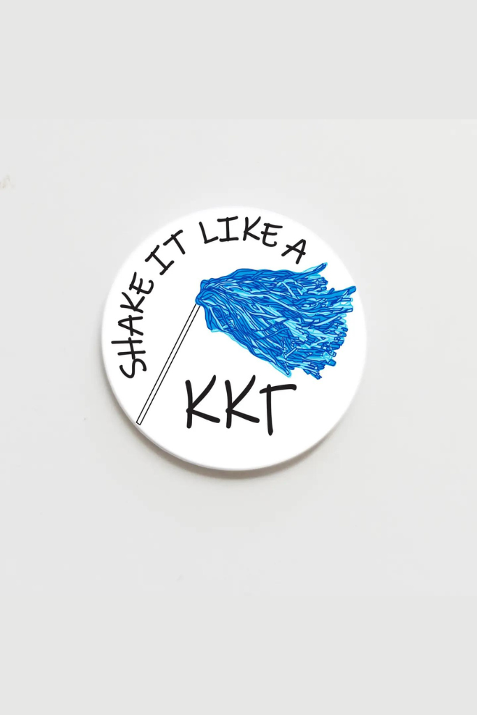 Kappa Kappa Gamma Greek Shaker Button - 3 Inch