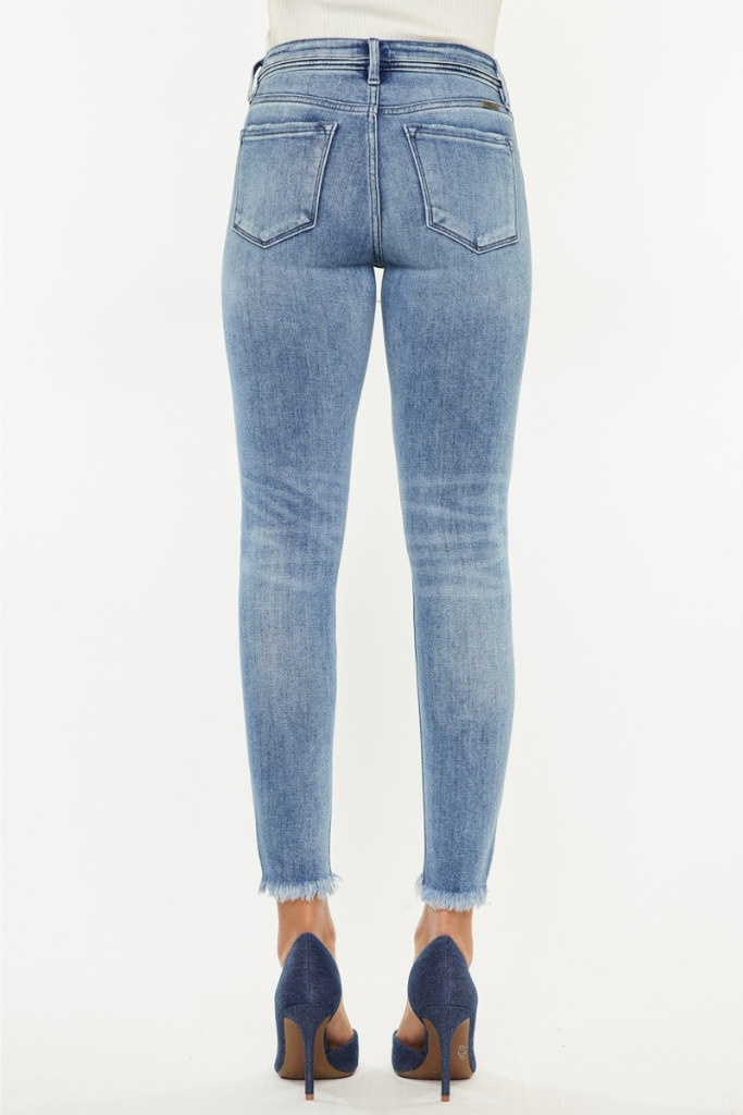 Fast Lane Skinny Jeans - Medium Wash