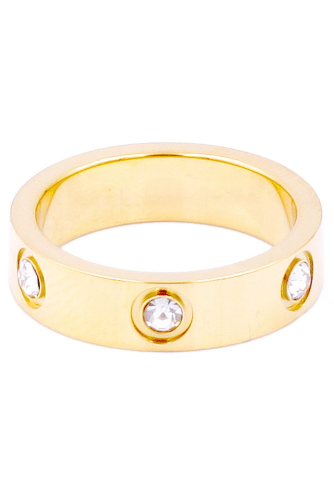 Inner Circle Ring - Gold