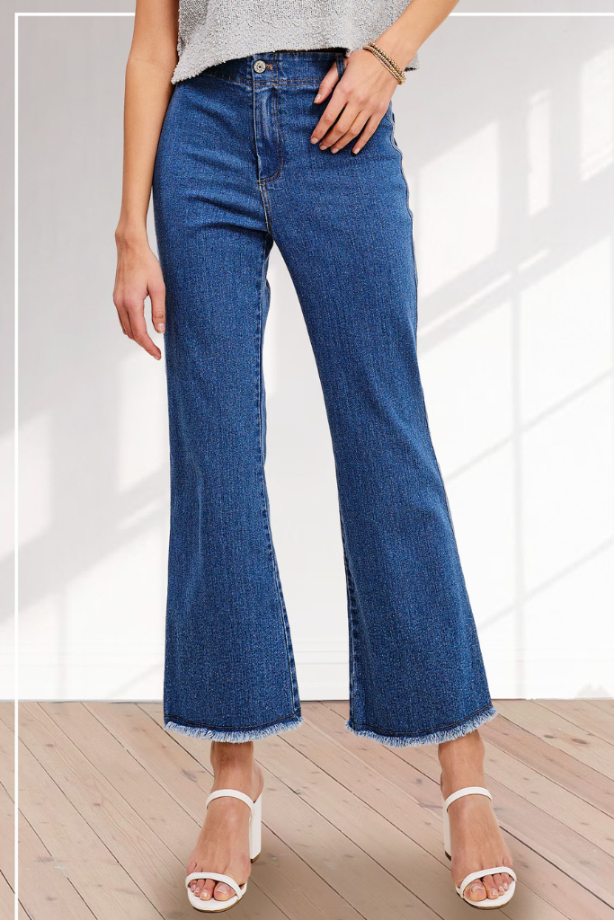 Don&#039;t Belong Wide Leg Pants - Medium Wash