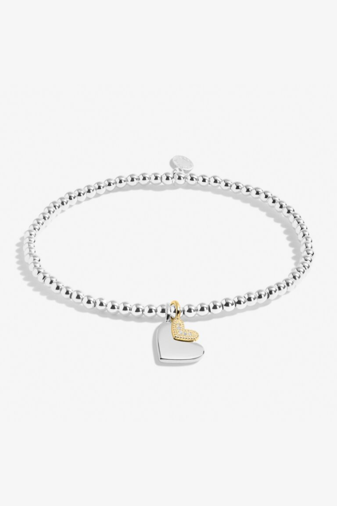 A Little &quot;Mother And Son&quot; Bracelet- Silver