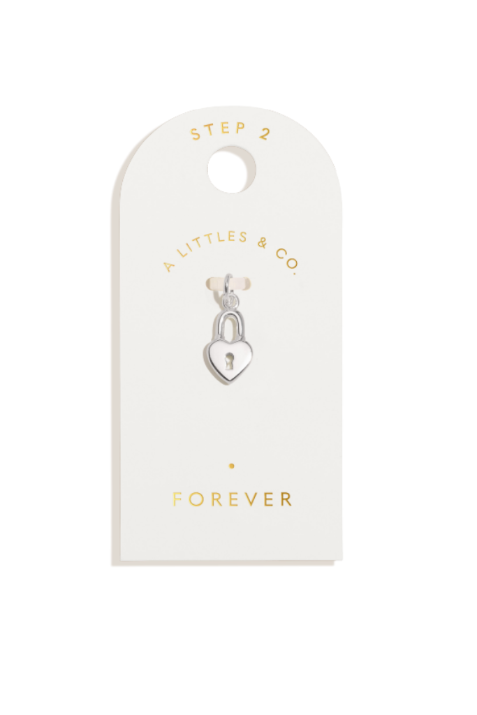 A Little Small &#039;Forever&quot; Charm - Silver