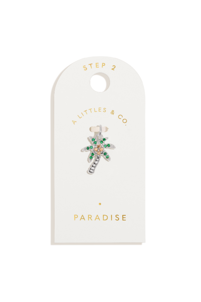 A Little Small &#039;Paradise&#039; Charm - Silver