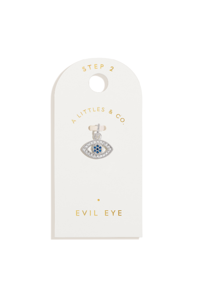 A Little Small &#039;Evil Eye&#039; Charm - Silver