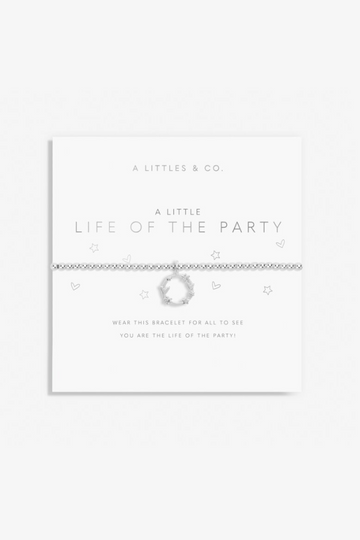 A Little &quot;Life Of The Party&quot; Bracelet- Silver