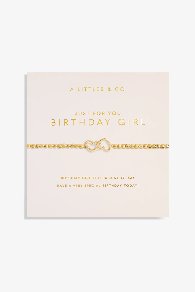 Forever Yours &quot;Birthday Girl&quot; Bracelet - Gold