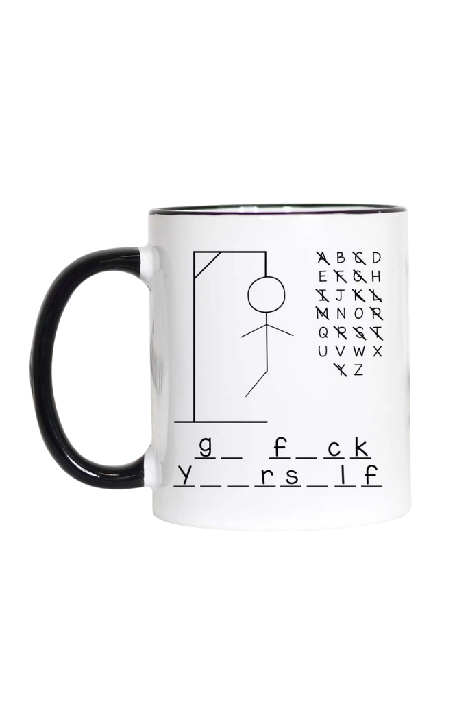 Hangman Mug