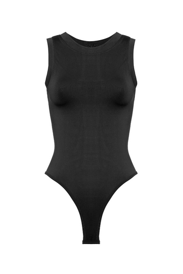Flirt With Luck Bodysuit - Black
