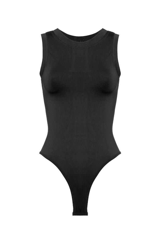 Flirt With Luck Bodysuit - Black