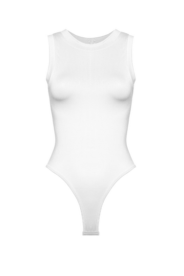 Flirt With Luck Bodysuit - White