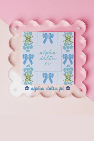 Acrylic Picture Frame - Alpha Delta Pi