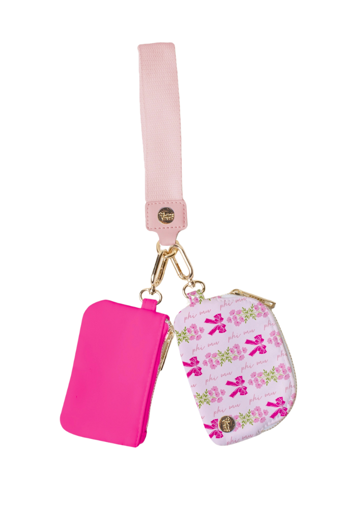 Dynamic Duo Wristlet - Phi Mu