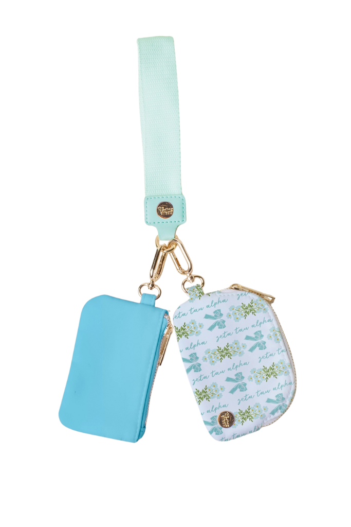 Dynamic Duo Wristlet - Zeta Tau Alpha