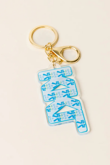So Fancy Acrylic Letter Keychain - KKG