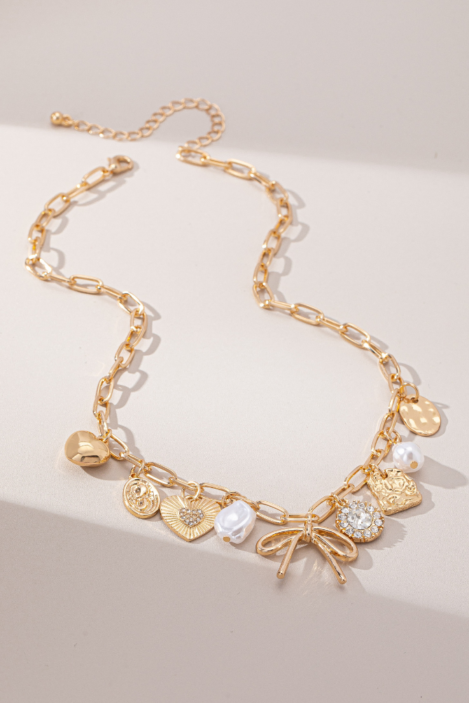 Divine Diva Necklace - Gold