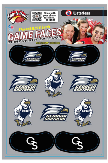 Georgia Southern Temporary Tattoos