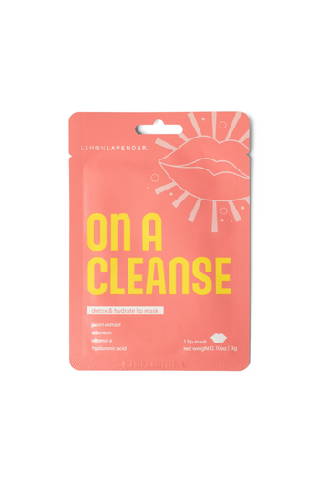 Lemon Lavender Hydrogel Lip Mask - Pearl