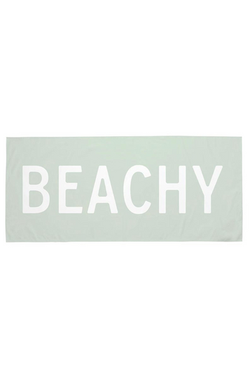 Beachy Beach Towel - Mint