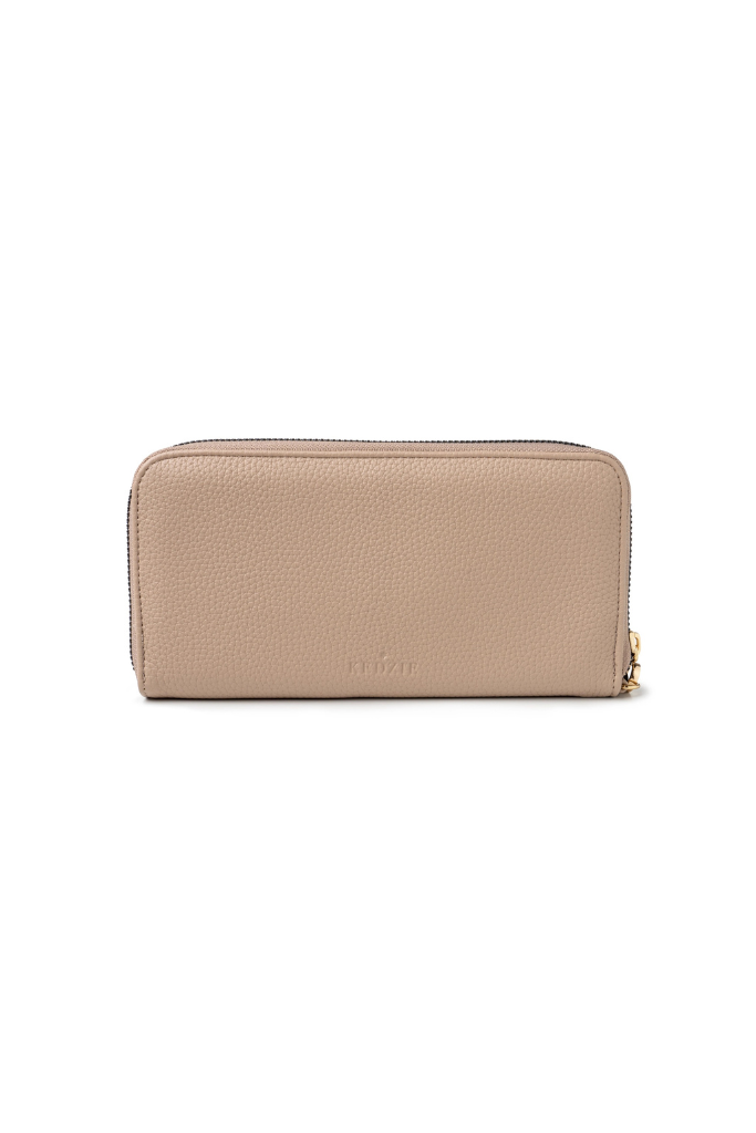 Kedzie Eclipse Clutch Wallet - Tan