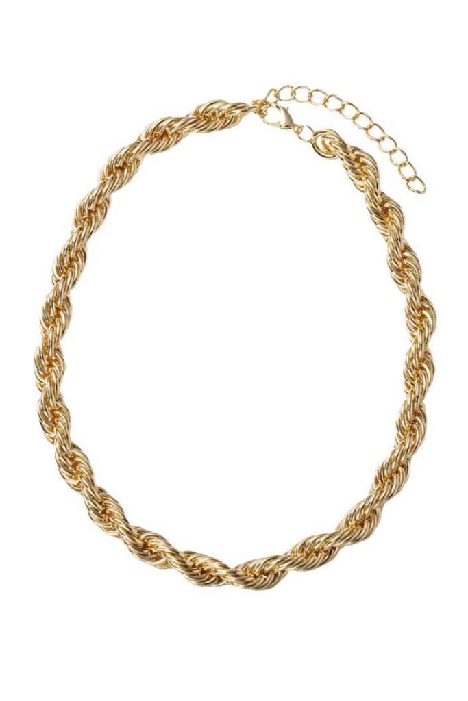 Wheat Chain Necklace - Gold