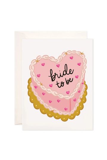 Bride Cake Greeting Card