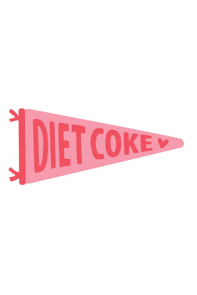 Diet Coke Banner Sticker