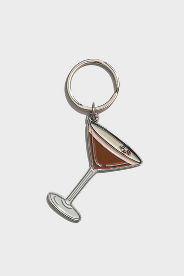 Espresso Martini Keychain Charm