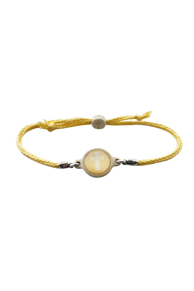 Versible Tap To Pray™ Bracelets - Honeysuckle + Cross