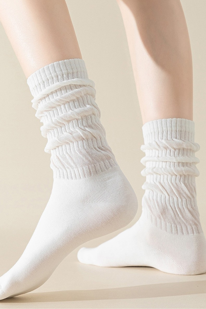 Soft Slouch Mid Calf Socks -