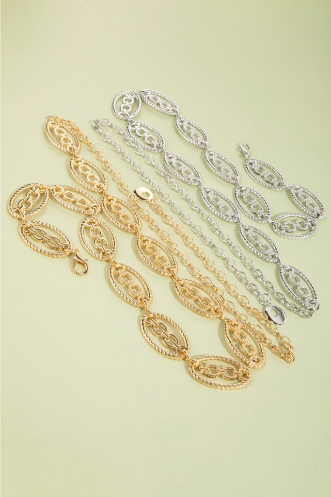 Rope Accent Chain Belt -