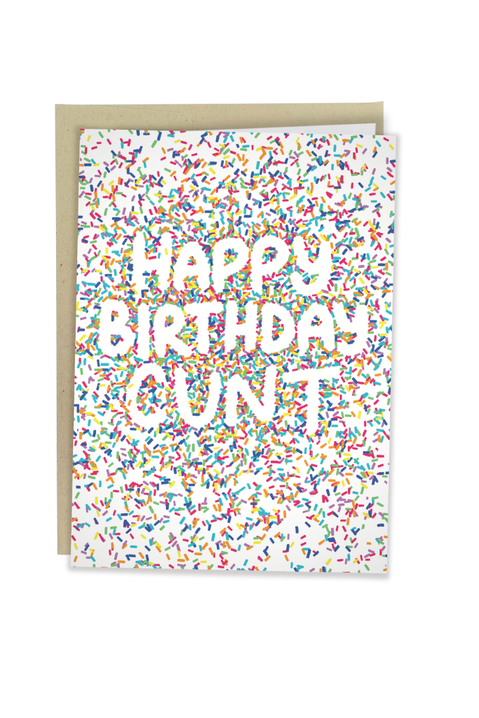 Happy Birthday C*nt Gretting Card