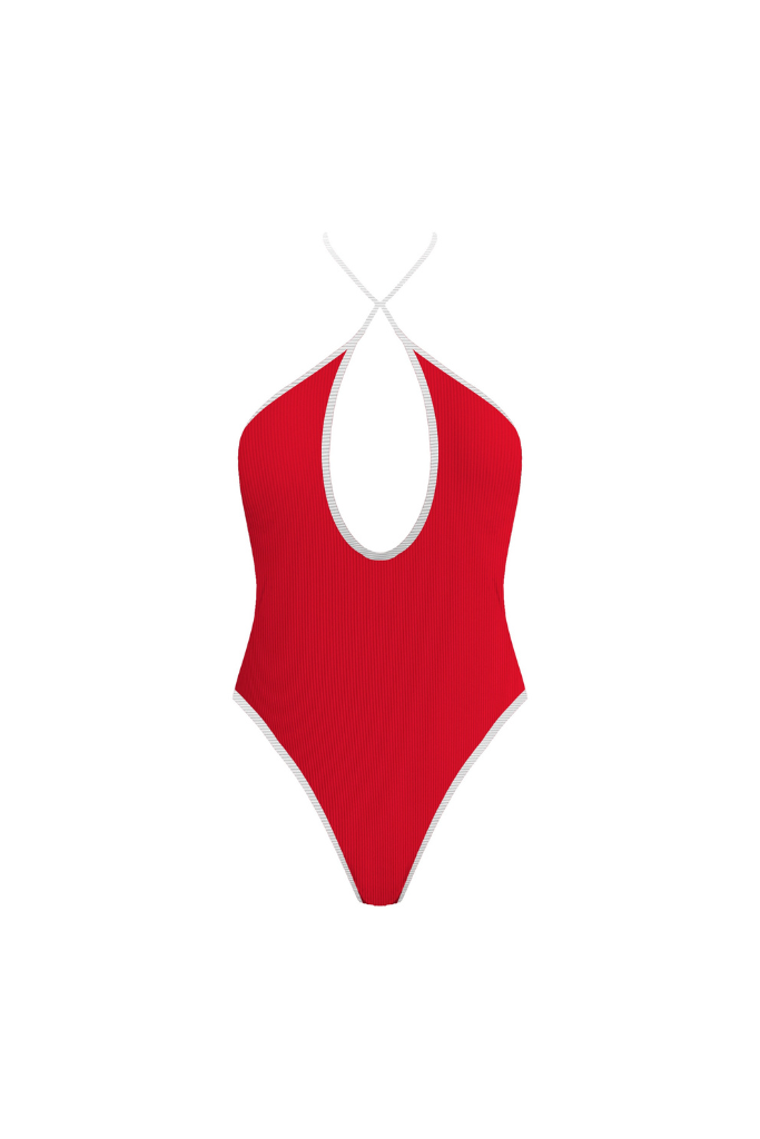 Scarlet One Piece - Red/White