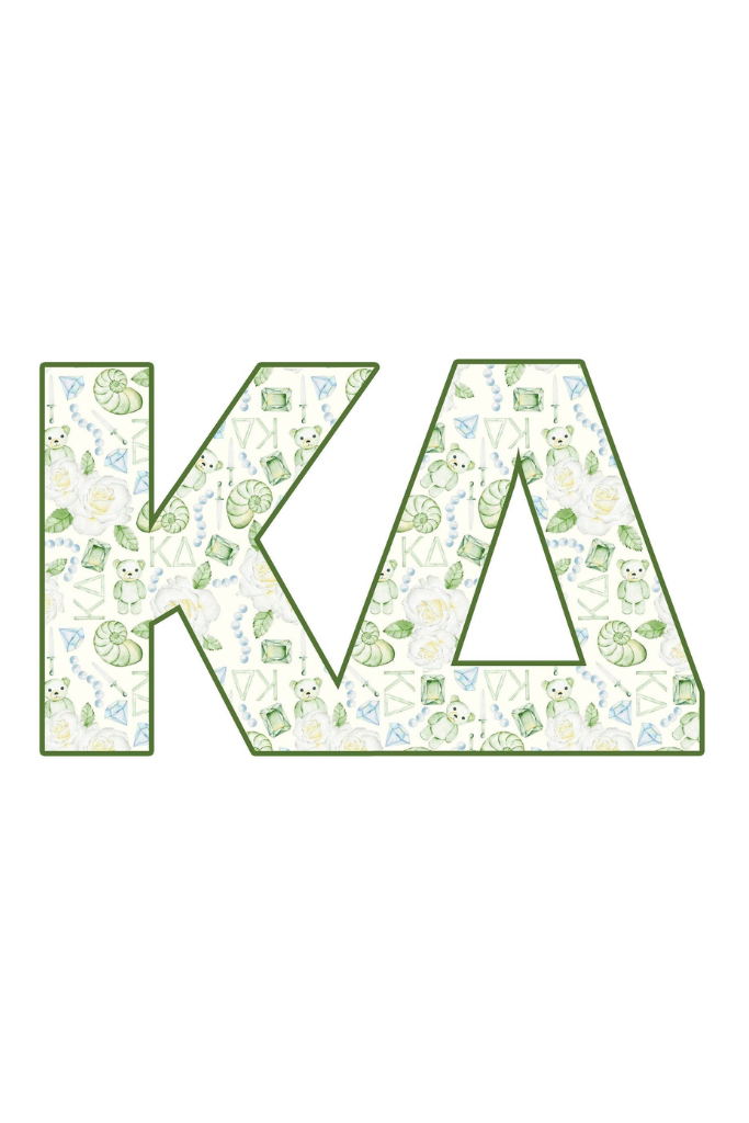 Kappa Delta Acrylic Shelf Decor