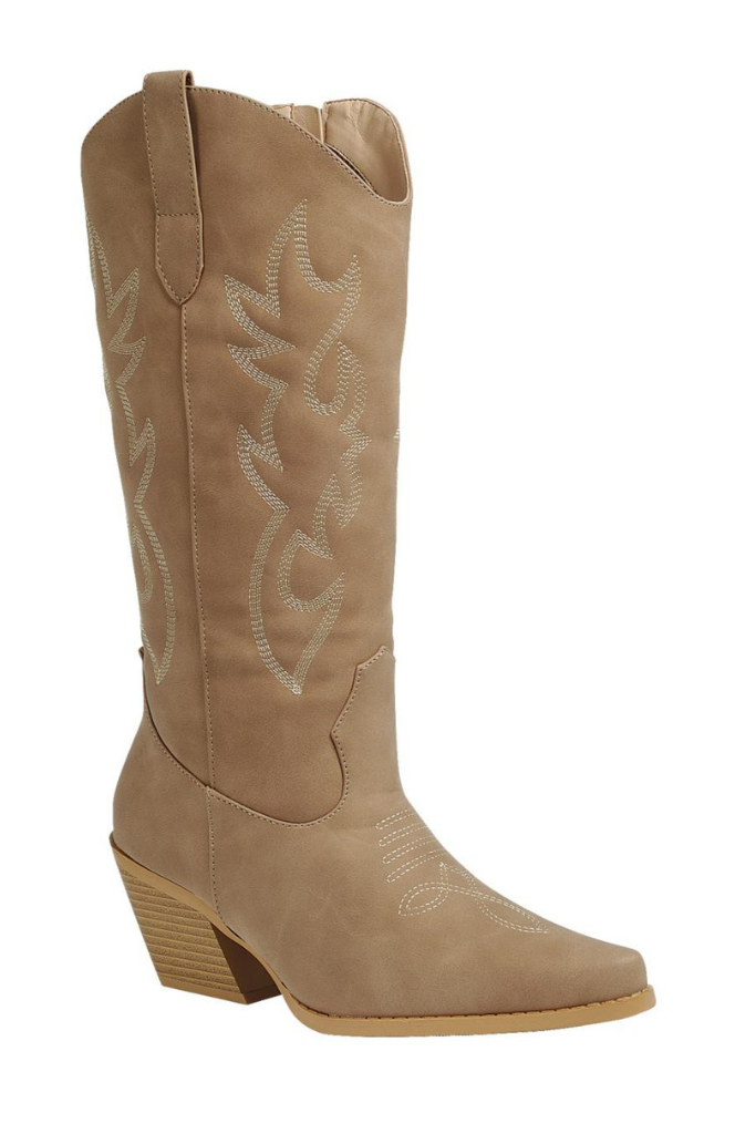 Shot Down Cowgirl Boot - Taupe