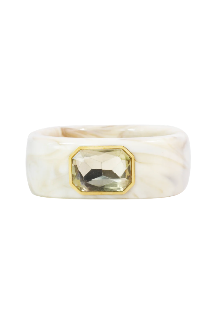 The Gemma Cuff Bracelet - Cream
