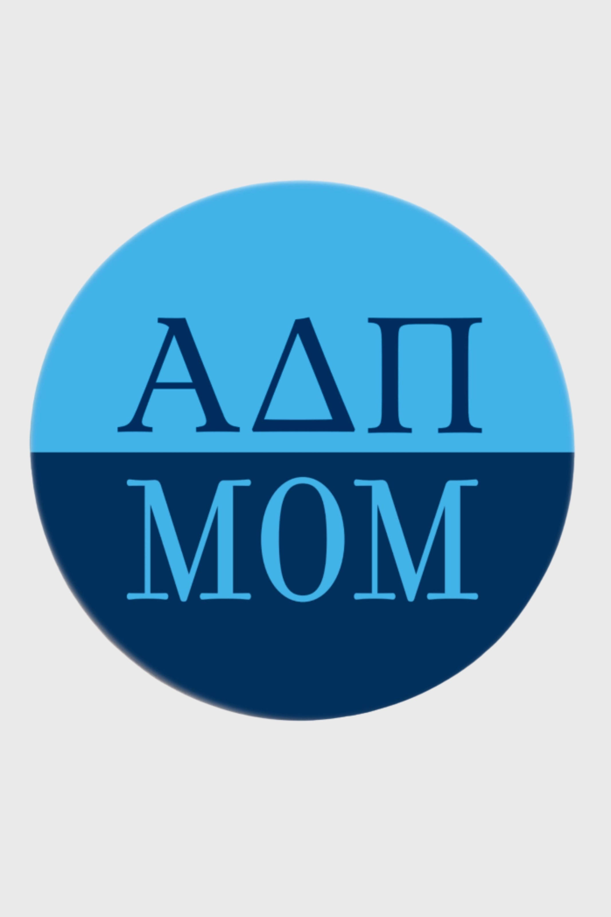 Alpha Delta Pi Mom Button - 2.25 inch