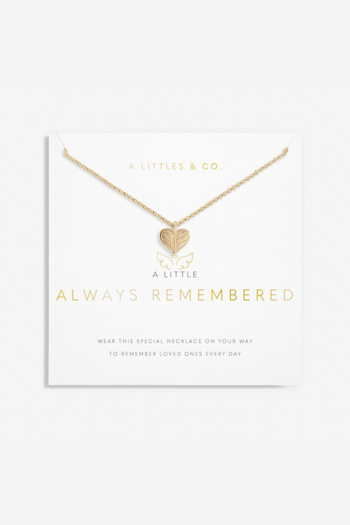 A Little &#039;Always Remembered&#039; Necklace- Gold
