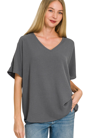 Bring It All Top - Ash Gray