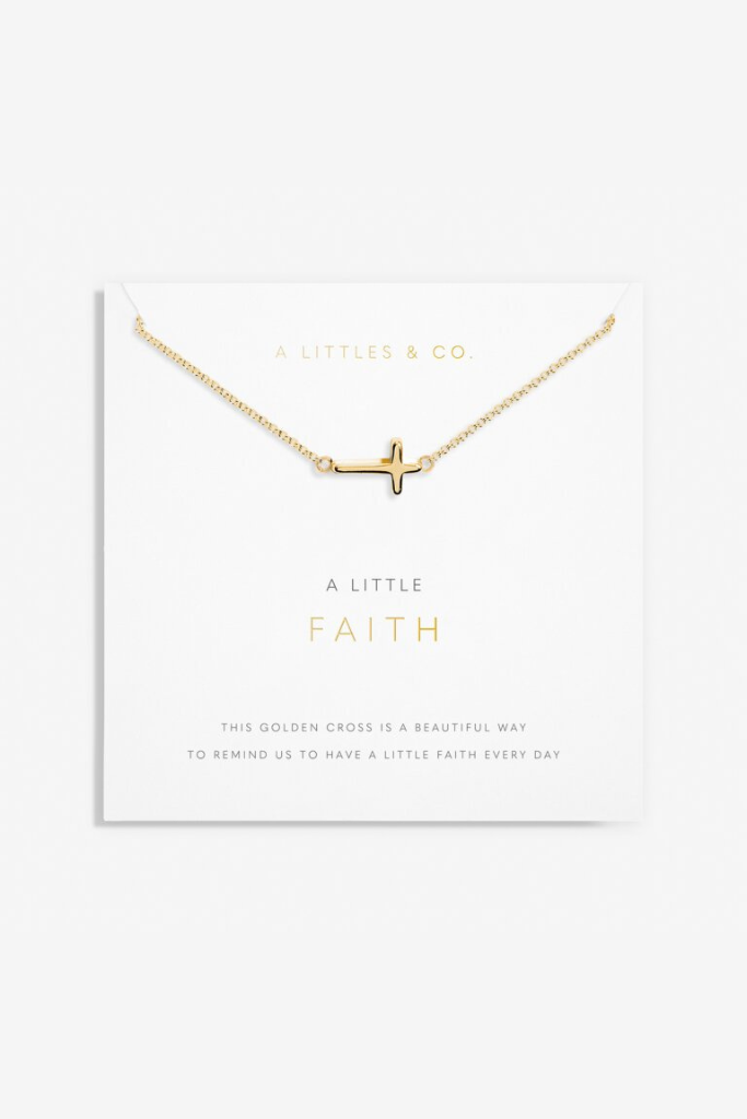 A Little &#039;Faith&#039; Necklace- Gold