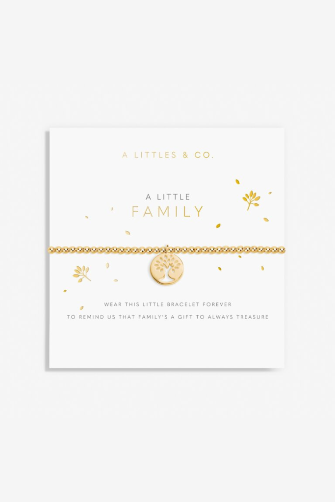 A Little &#039;Family&#039; Bracelet- Gold