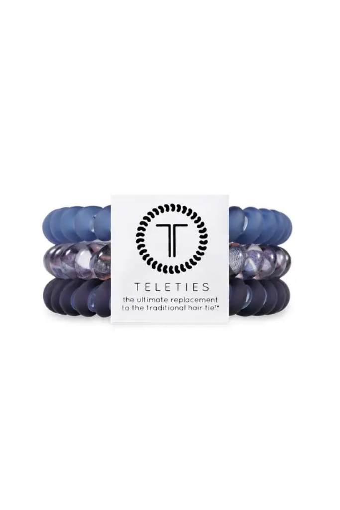 TELETIES Small Hair Ties 3-Pack -