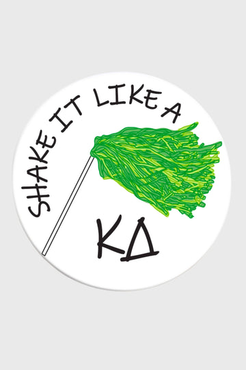 Kappa Delta Greek Shaker Button - 3.00 inch