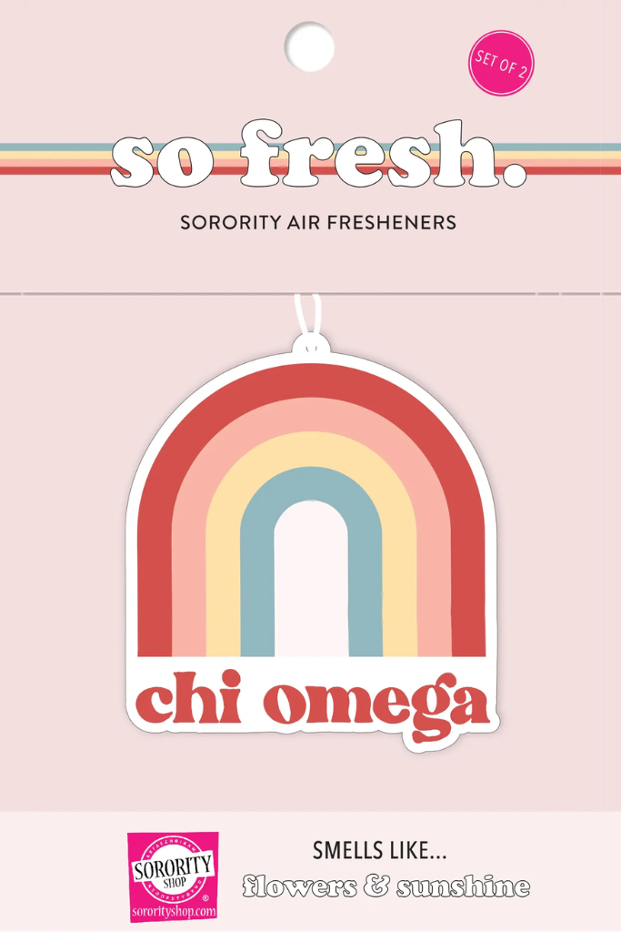 Sorority Rainbow Air Freshener - Flowers &amp; Sunshine Scent