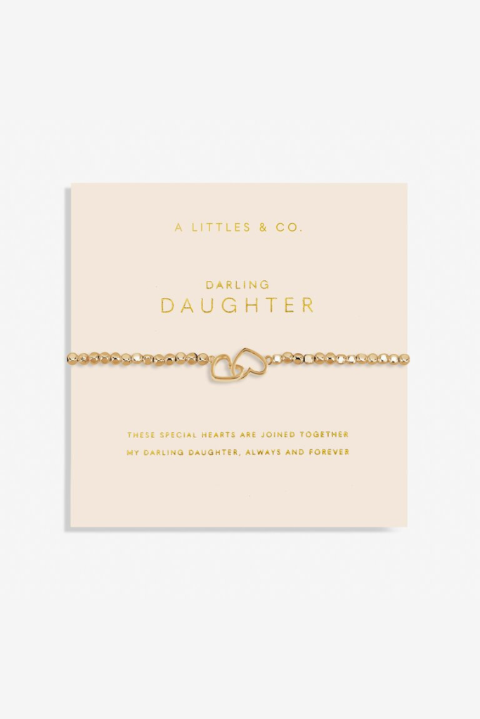 Forever Yours &#039;Darling Daughter&#039; Bracelet- Gold