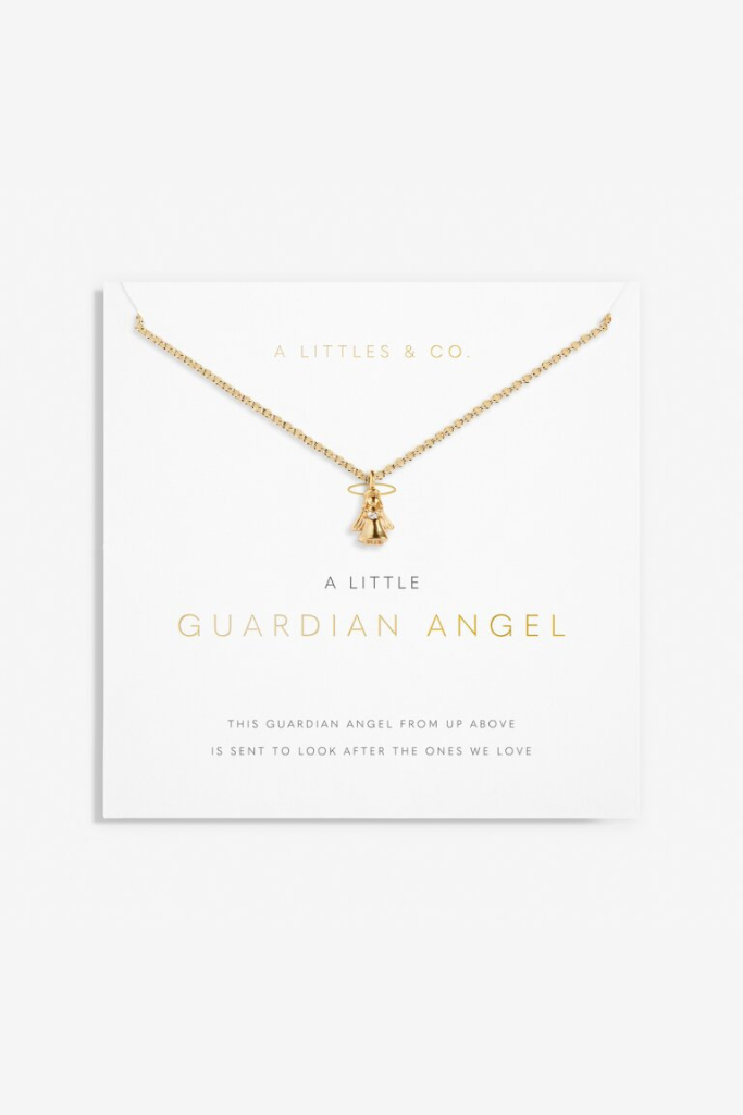 A Little &#039;Guardian Angel&#039; Necklace- Gold
