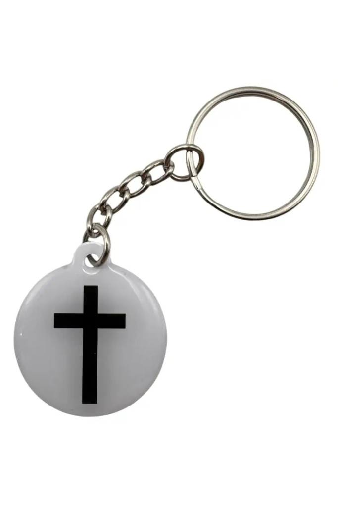 Tap To Pray Keychain -