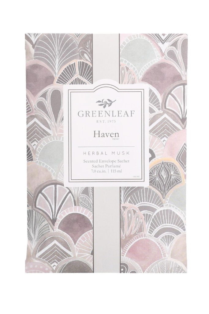 Greenleaf Scented Sachet- Haven